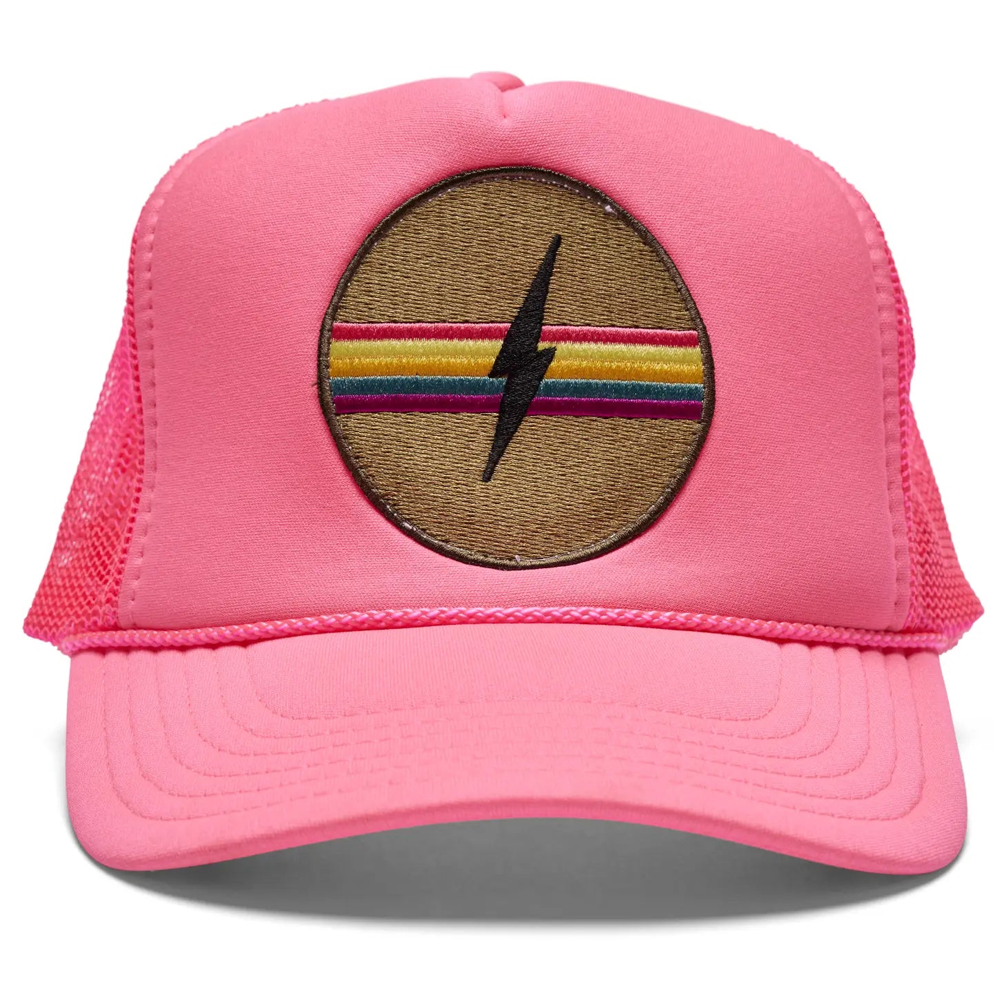 Electric Rainbow Trucker Hat