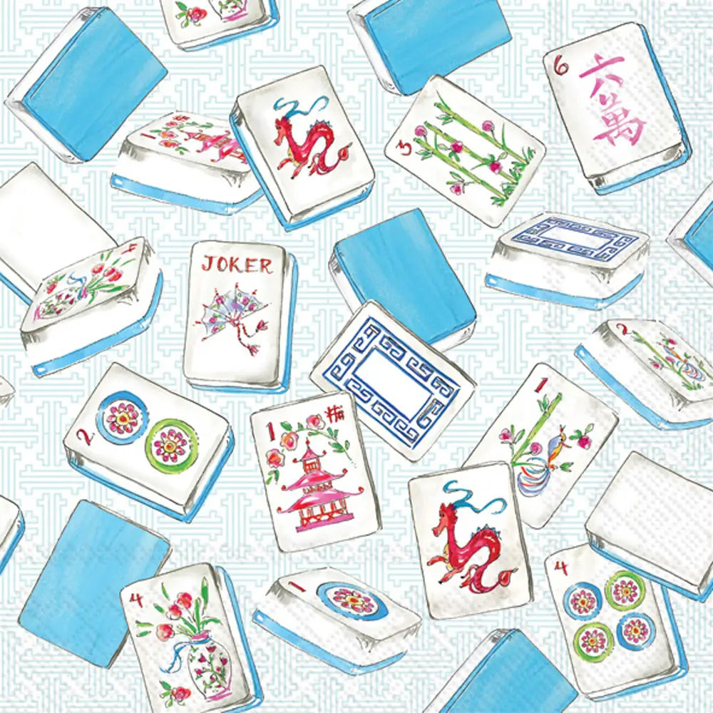 Cocktail Napkin |Mahjong|