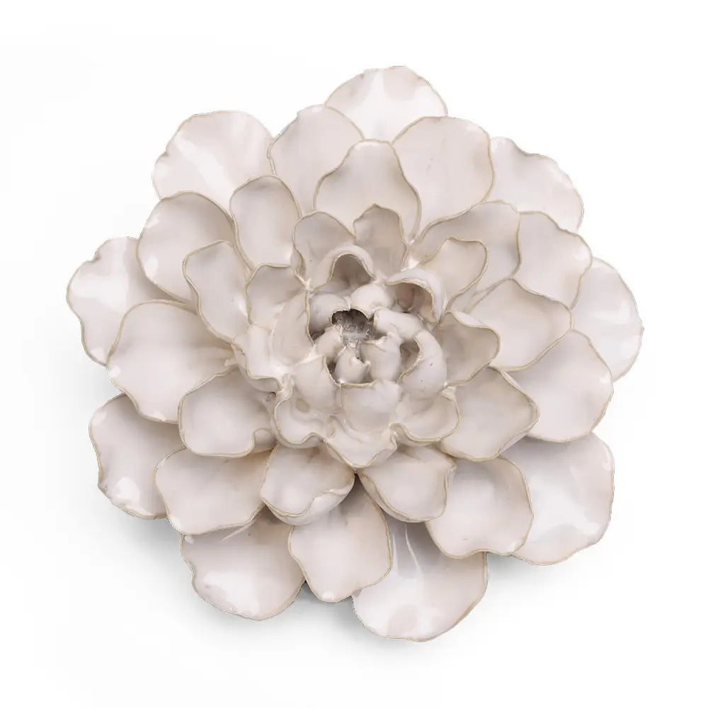 Ceramic Water Lily Ivory
