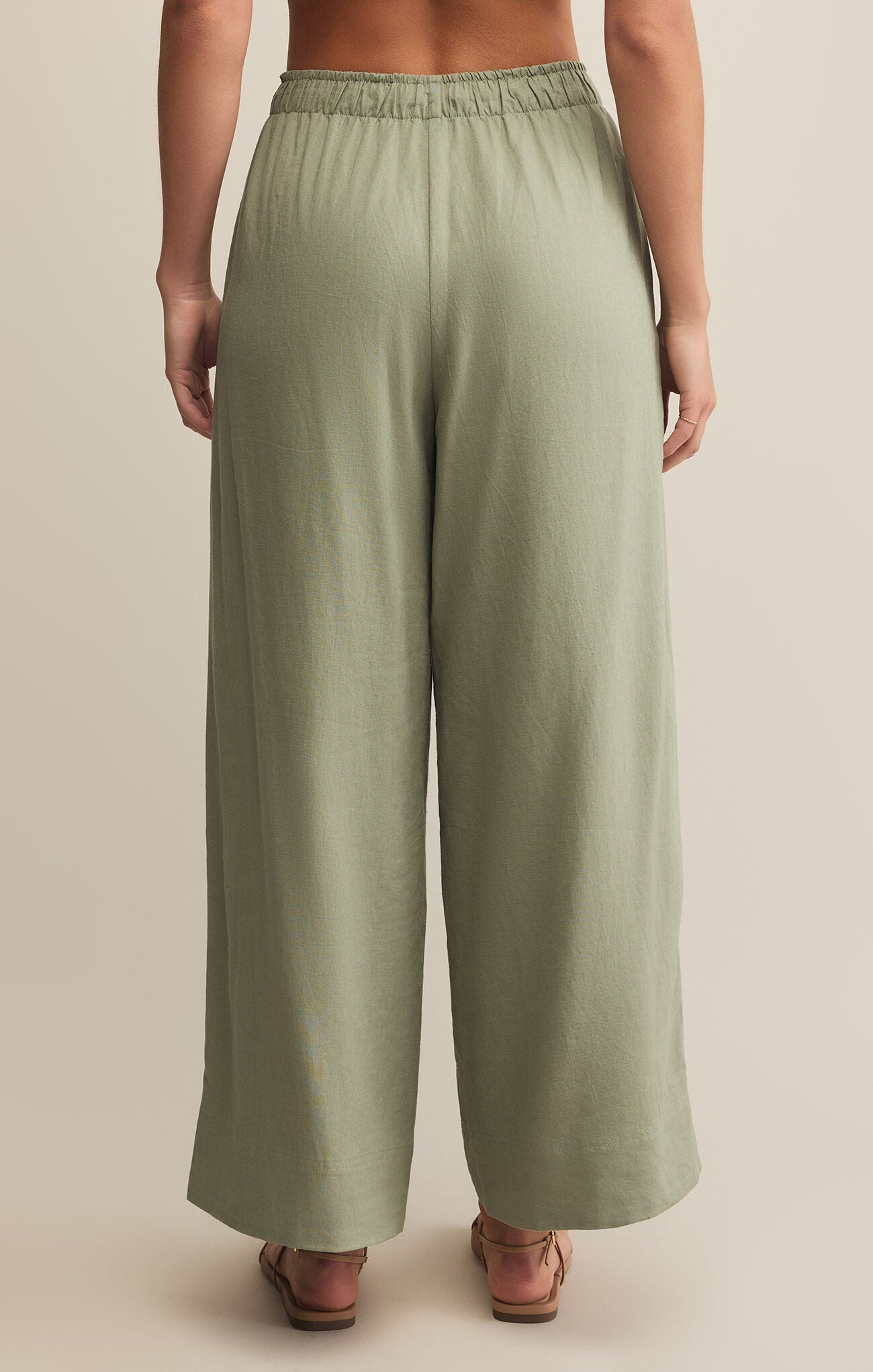 Easton Linen Pant |Avocado|