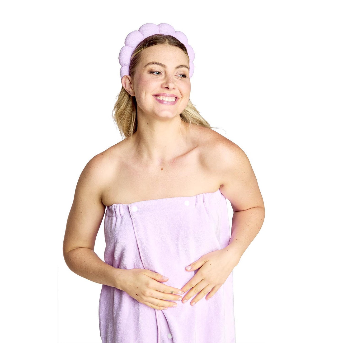 Headband and Towel Wrap Set