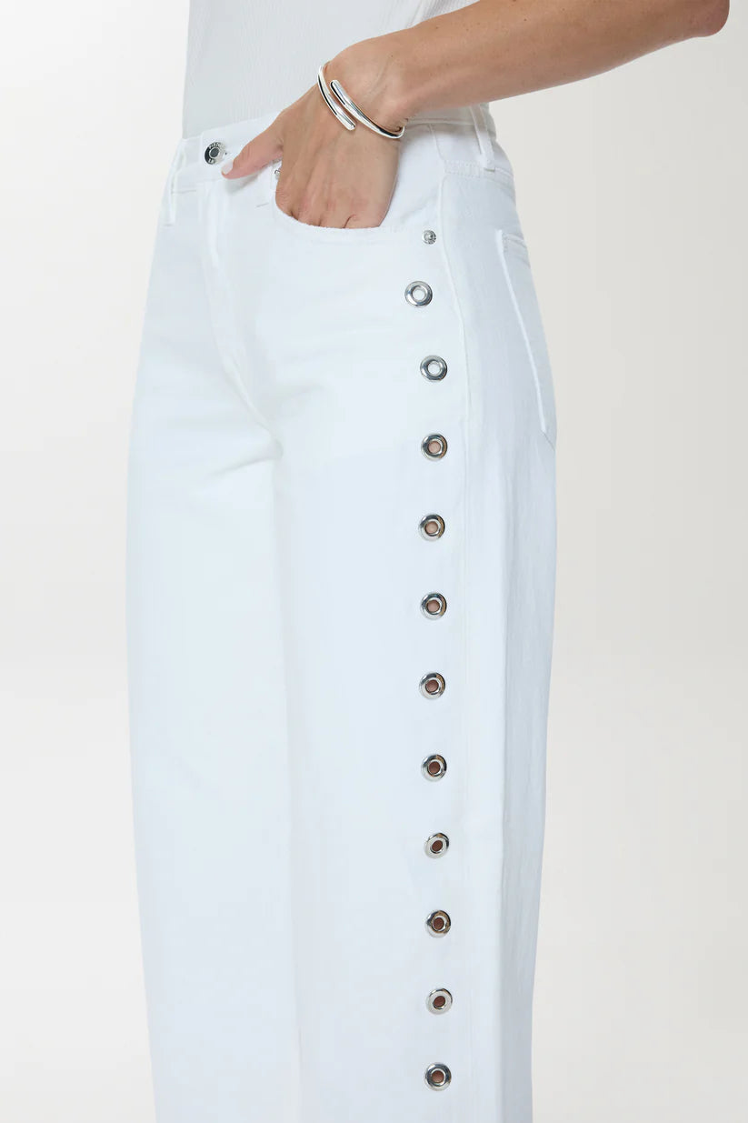 Lexi Mid Rise |Vivid White|