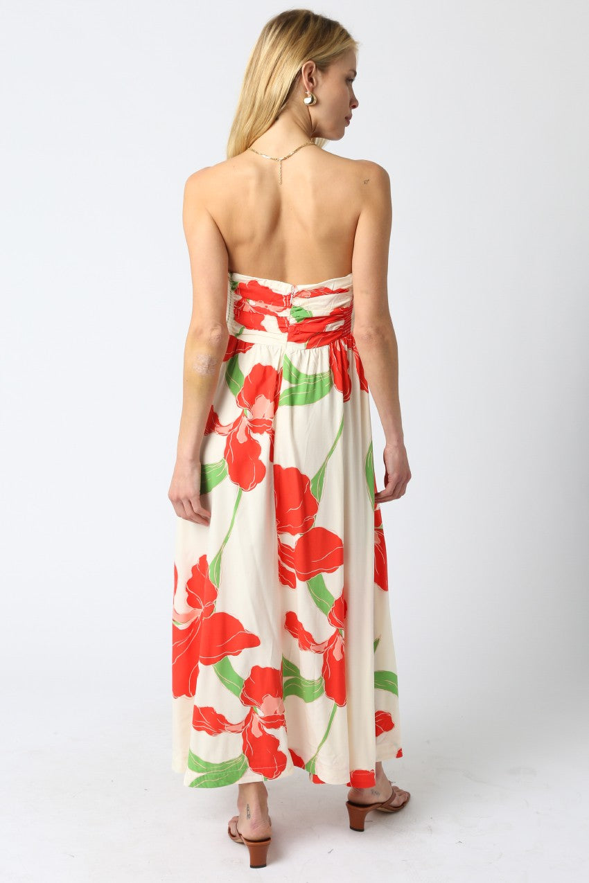 Terry Floral Dress