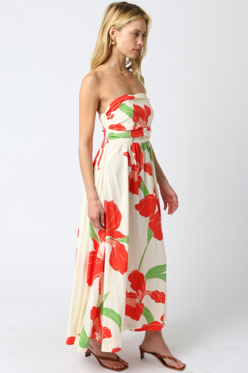 Terry Floral Dress