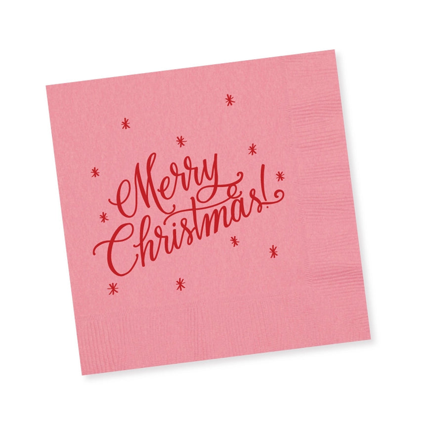 Merry Christmas |Cocktail Napkin|