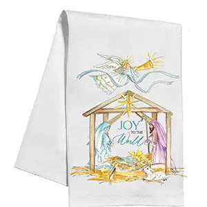 Nativity Dish Towel