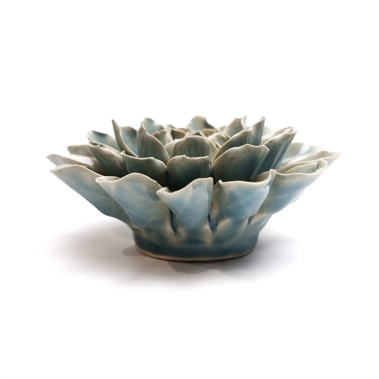 Powder Blue Aphrodite Dahlia