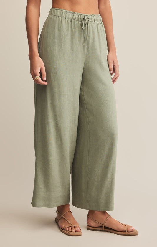 Easton Linen Pant |Avocado|
