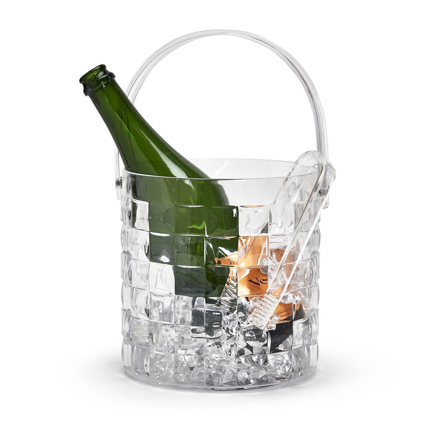 Cubed Acrylic Ice Bucket