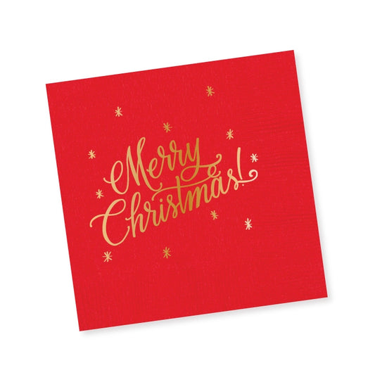 Merry Christmas |Cocktail Napkin|