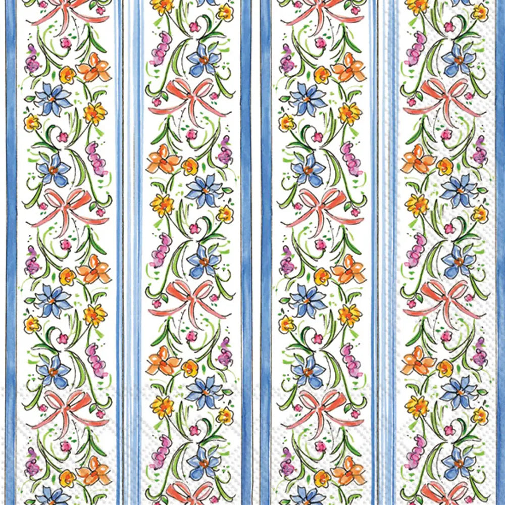 Cocktail Napkin |Spring Stripe|