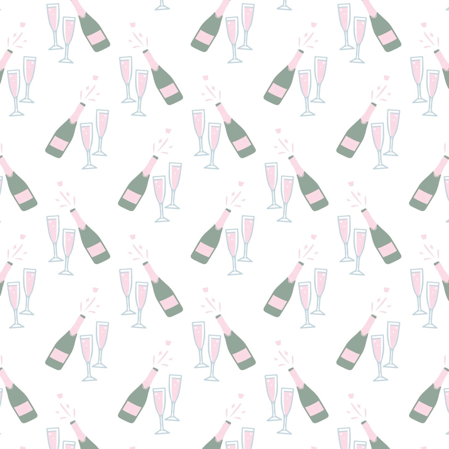 Pennie Women's Pajama Pant Set |Cheers to Champagne|