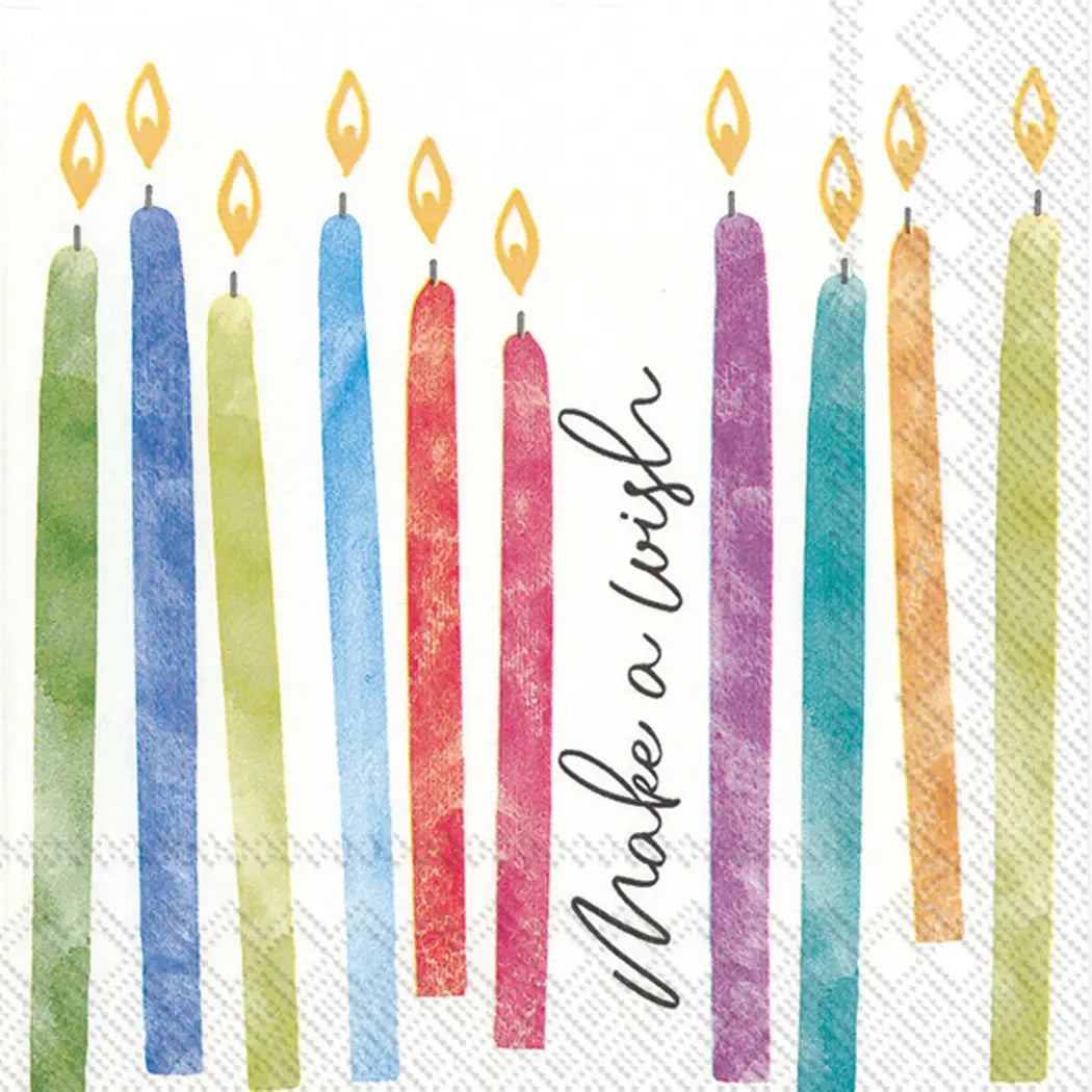 Cocktail Napkin |Birthday Wish|