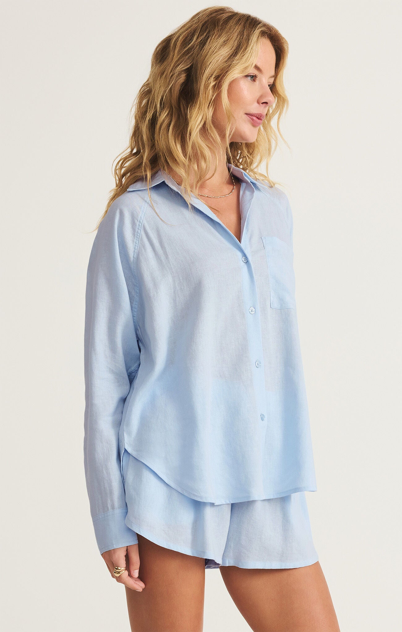 Perfect Linen Top |Solid|