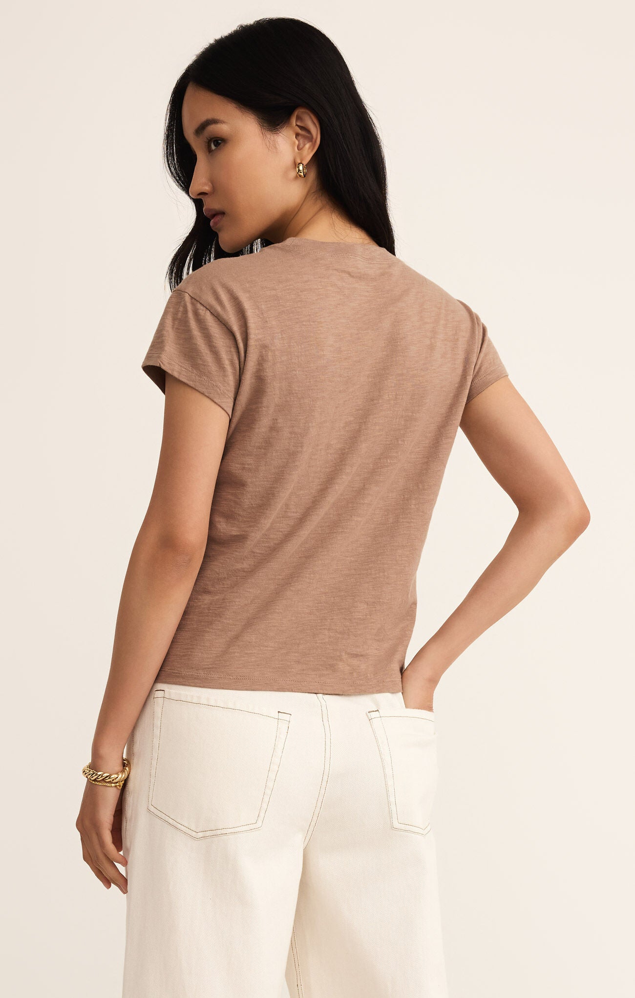 Modern Slub Tee |Iced Coffee|