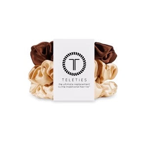 Silk Teletie Scrunchies-Small