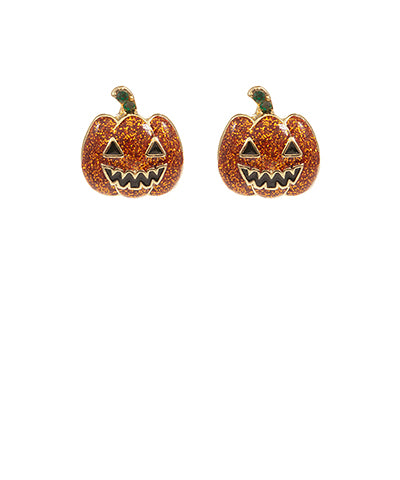Jack O' Lantern Studs
