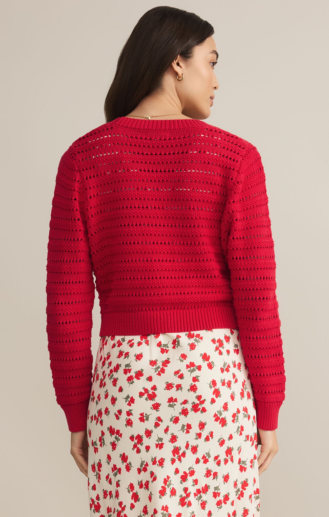 Romance Cardigan |Cherry|