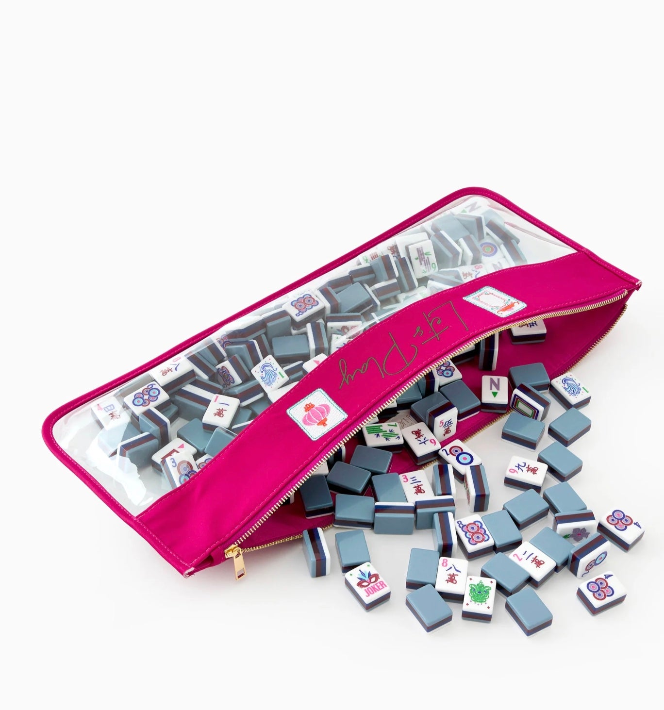 Magenta Tile Bag