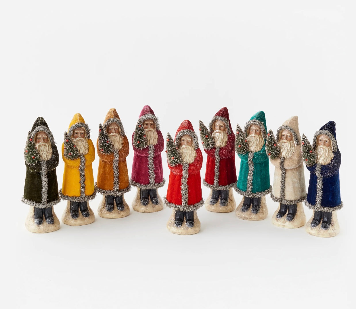 Jewel Tone Belsnickle Santa |12"|