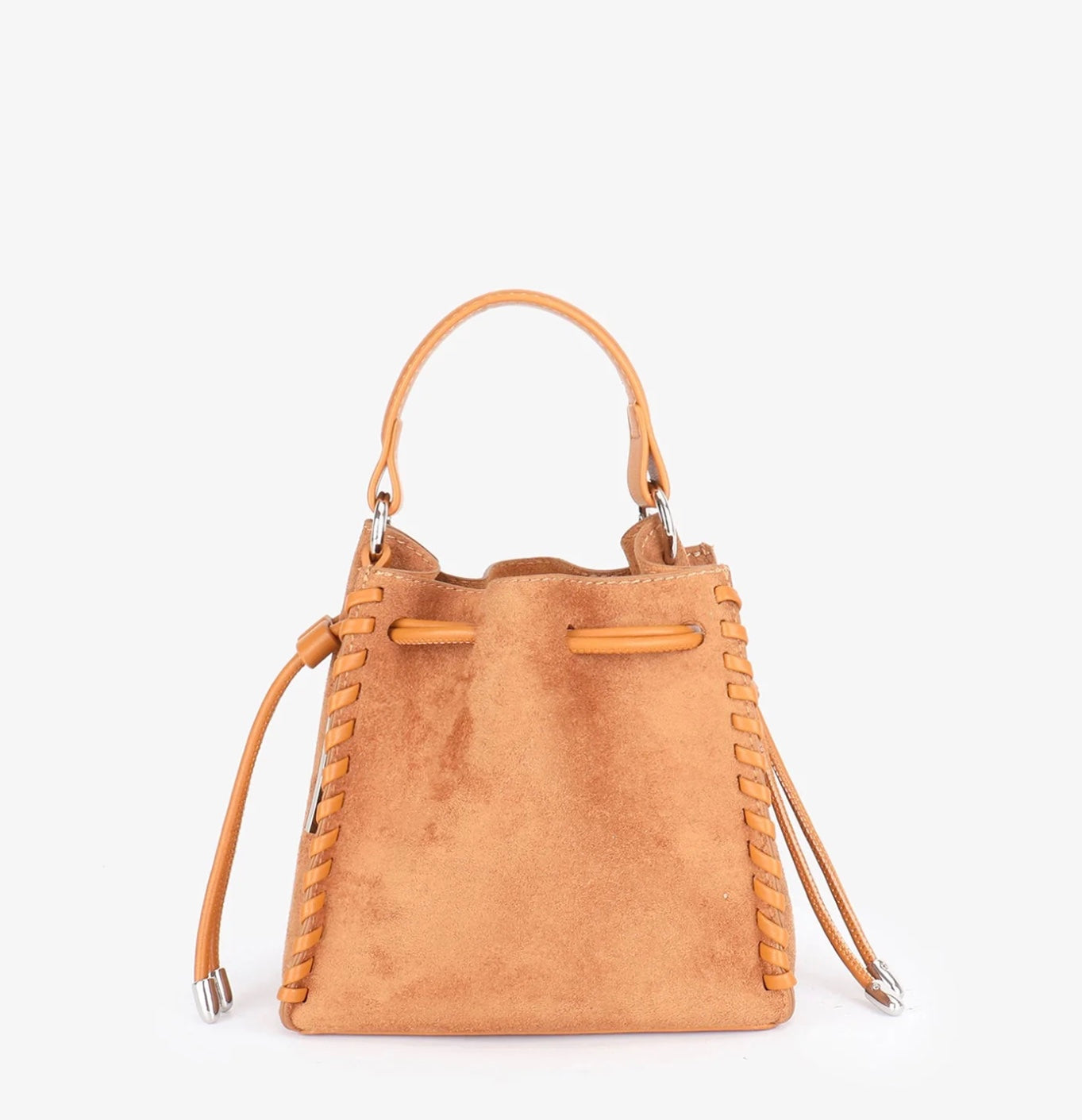 Fallon Mini Suede Bucket Bag