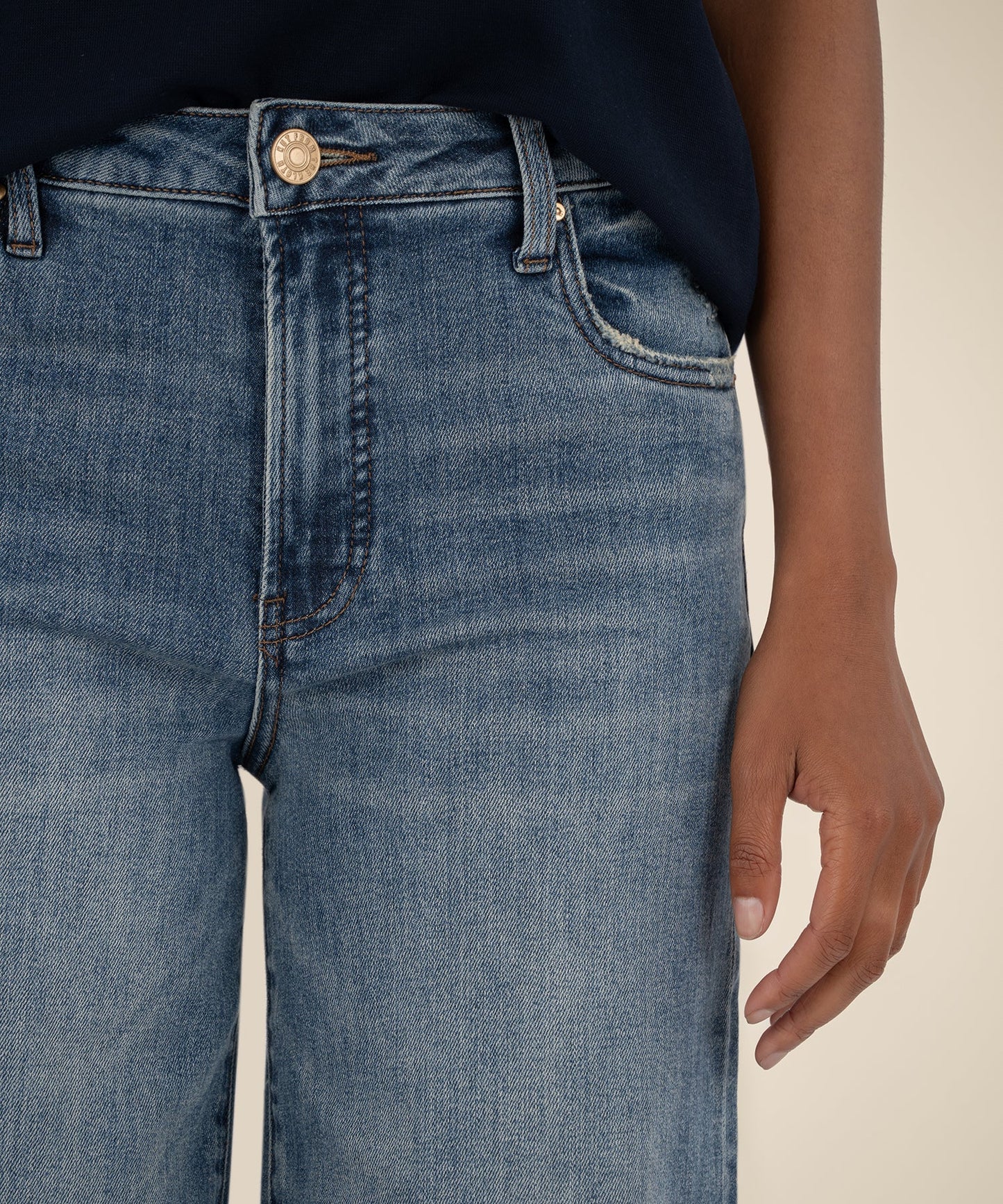 Ryan High Rise Super Wide Leg |Believe Wash|