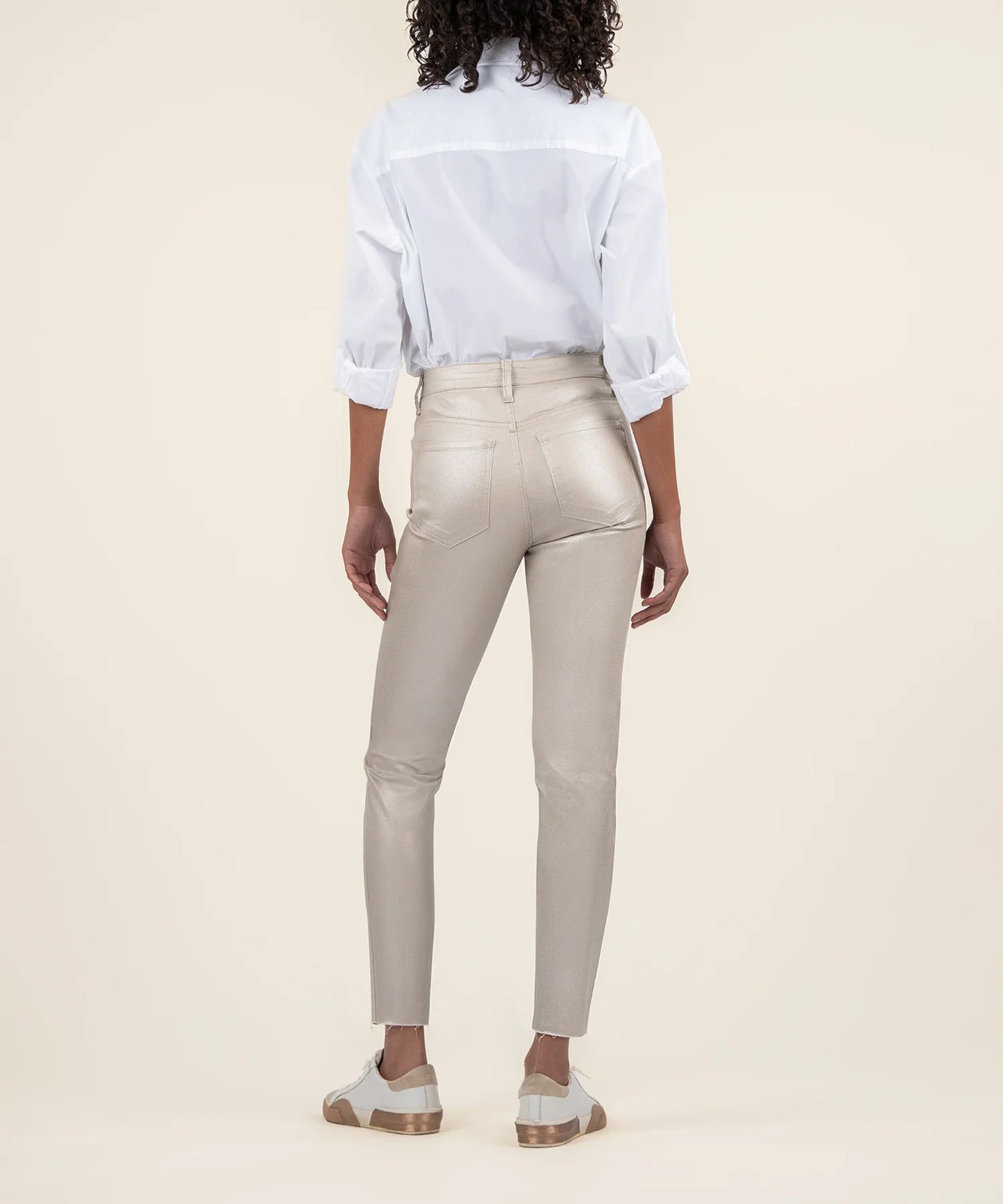 Charlize Cigarette Jean |Rose Gold|