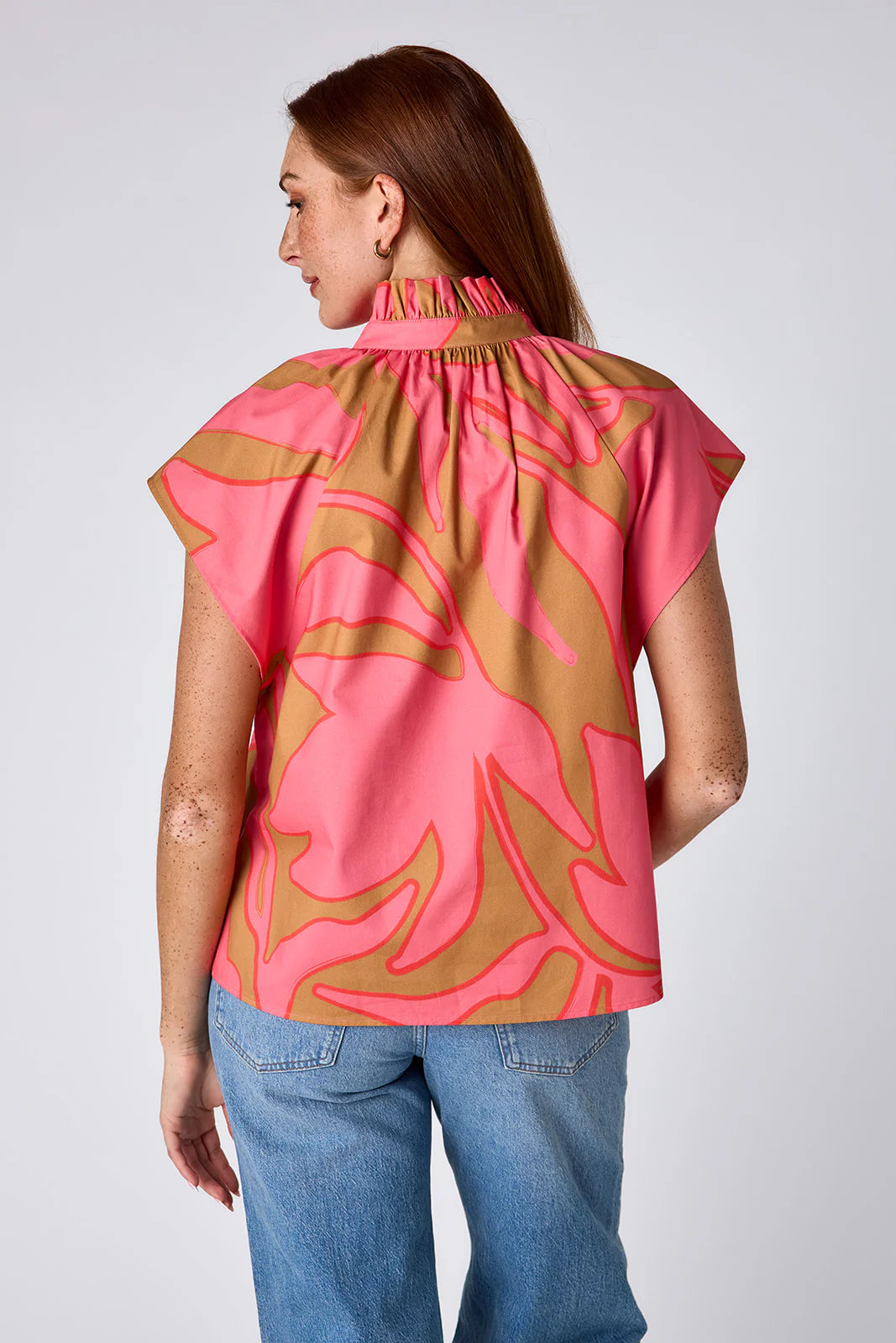 Billie Blouse |Pressed Floral|