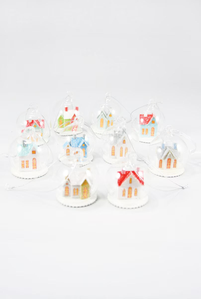 Frosty Abode Snow Globe