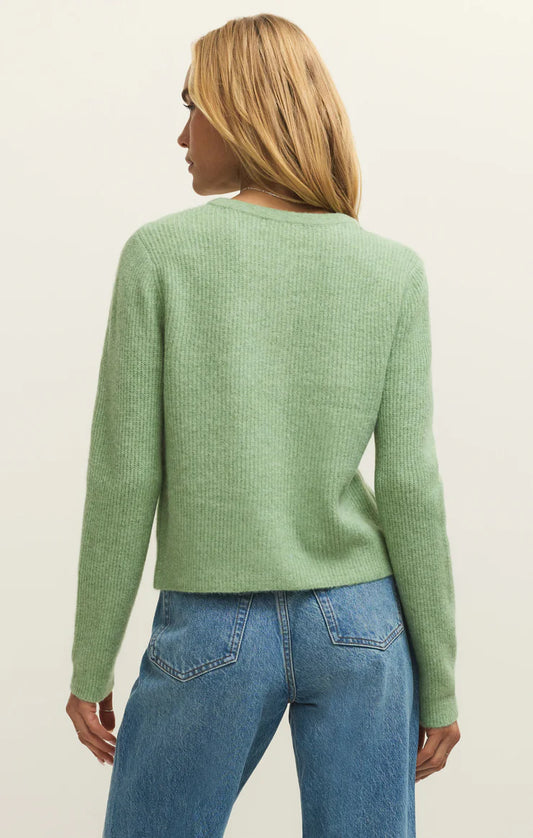 Medina Ribbed Cardigan |Appletini|
