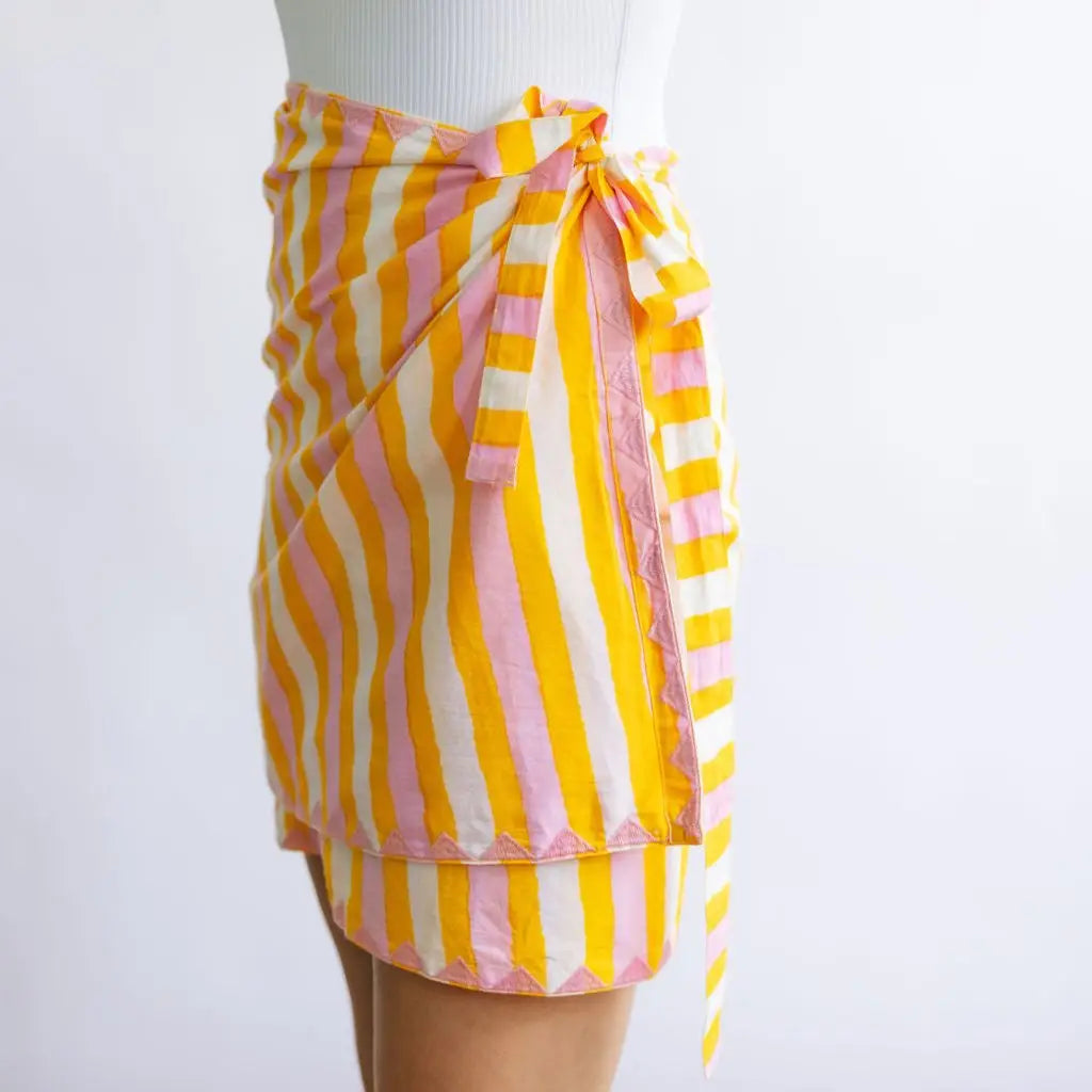 Sunkissed Stripe Marina Sarong