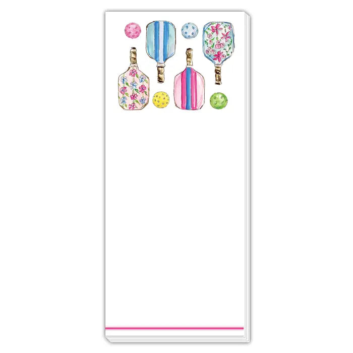 Preppy Pickleball Notepad