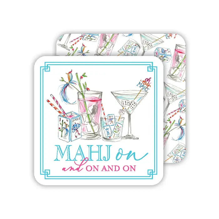 Mahj On and On Coasters