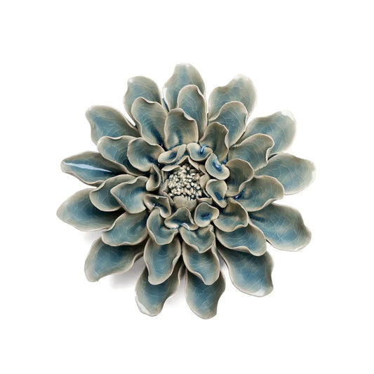 Powder Blue Aphrodite Dahlia