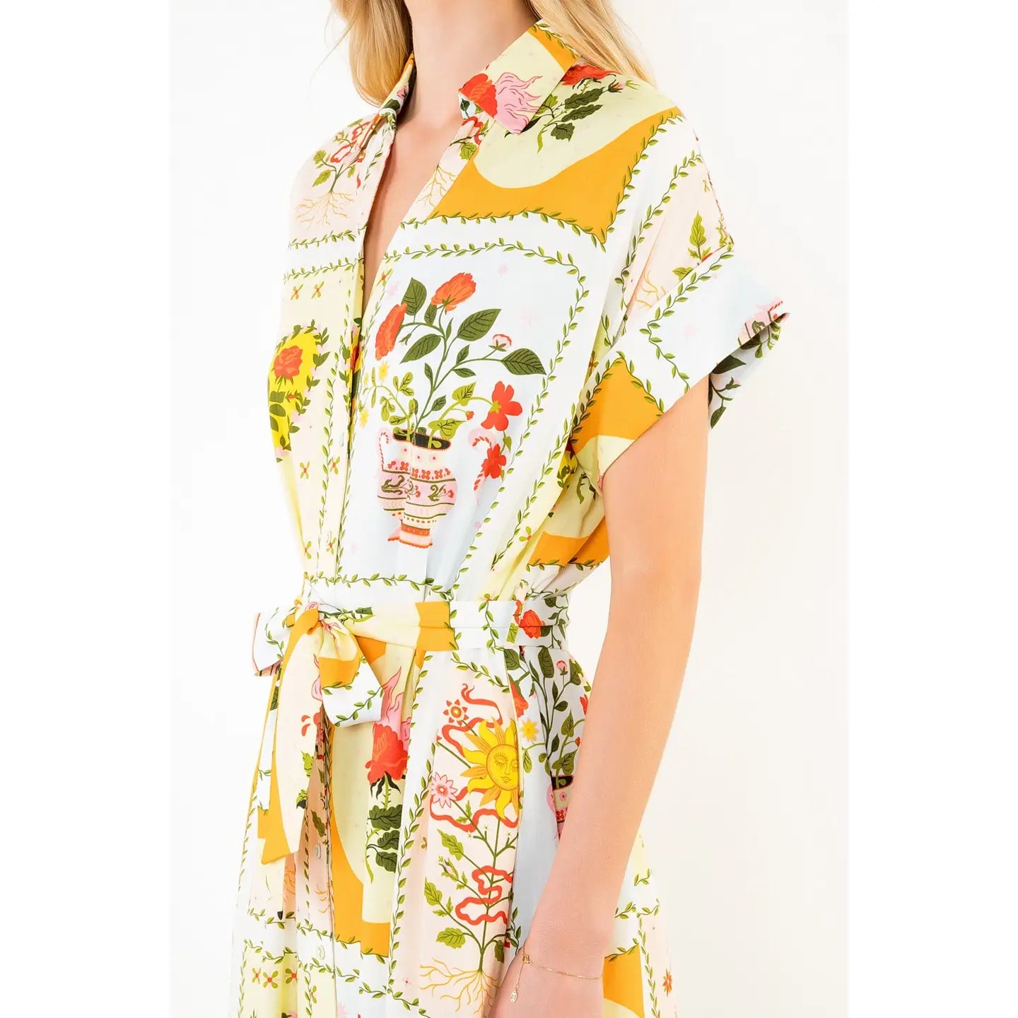 Garden Party Midi Dress