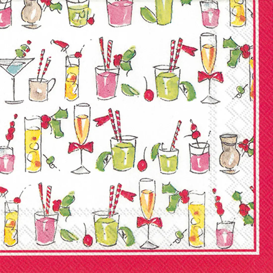 Christmas Cocktail Napkin