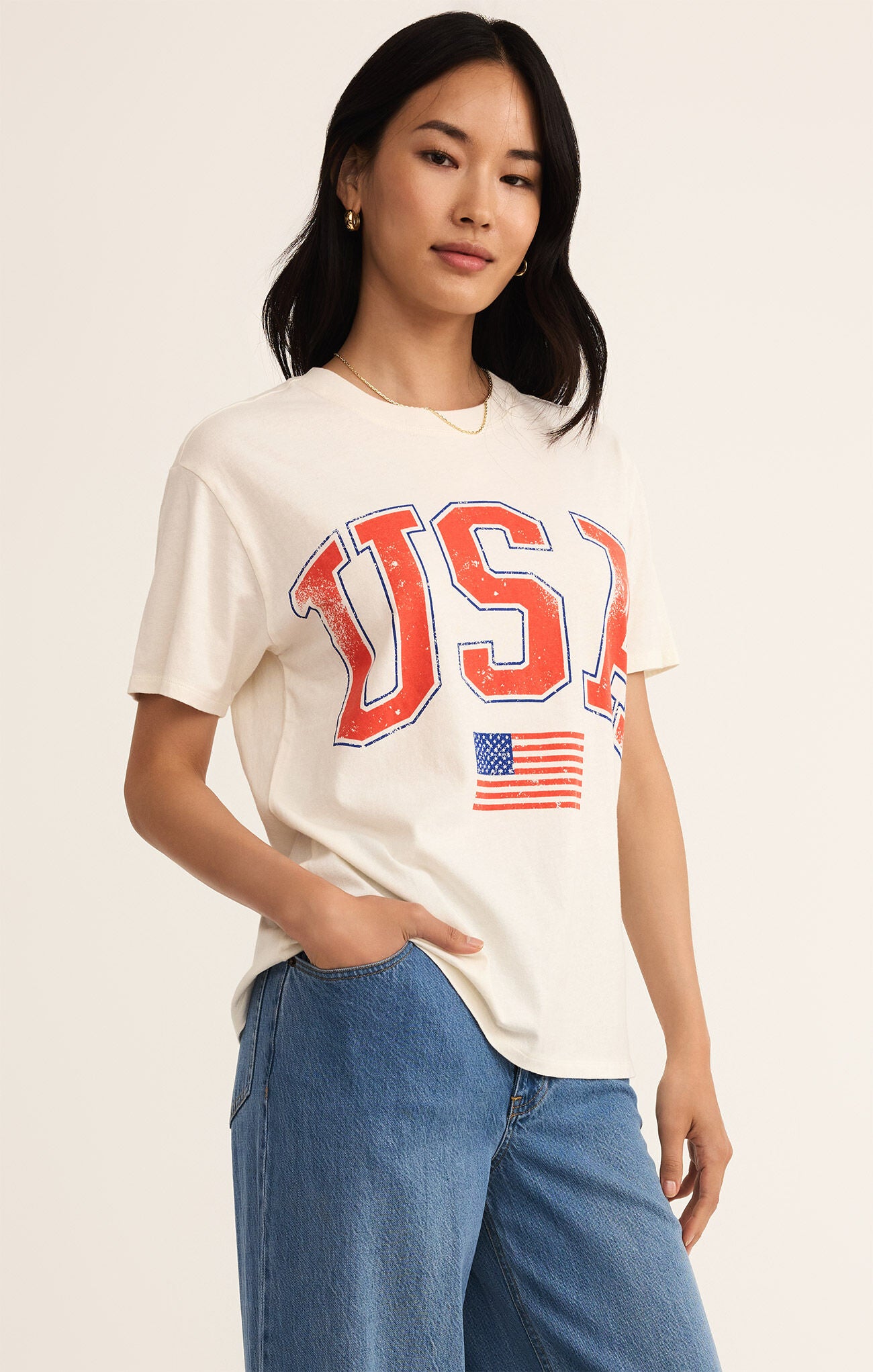 Flag Boyfriend Tee