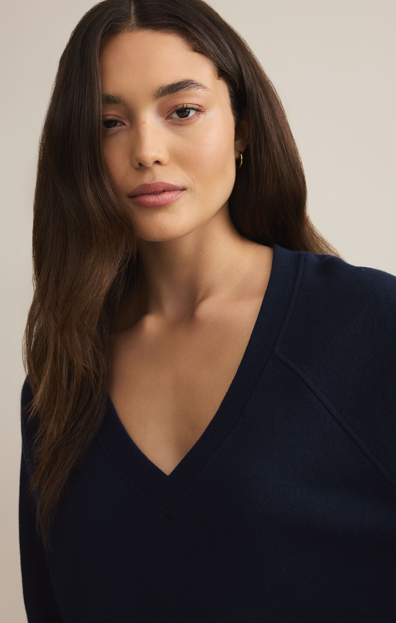 Avenue V-Neck Sweatshirt