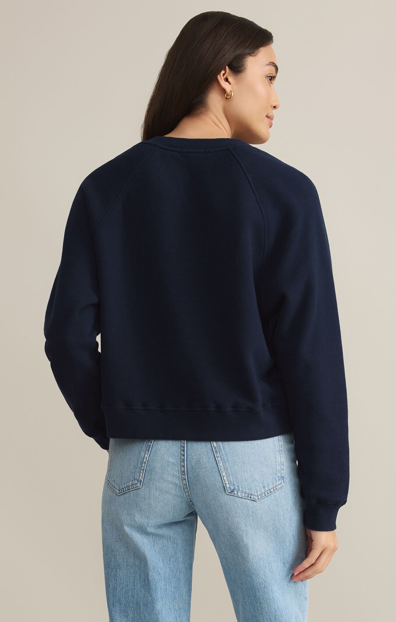 Avenue V-Neck Sweatshirt