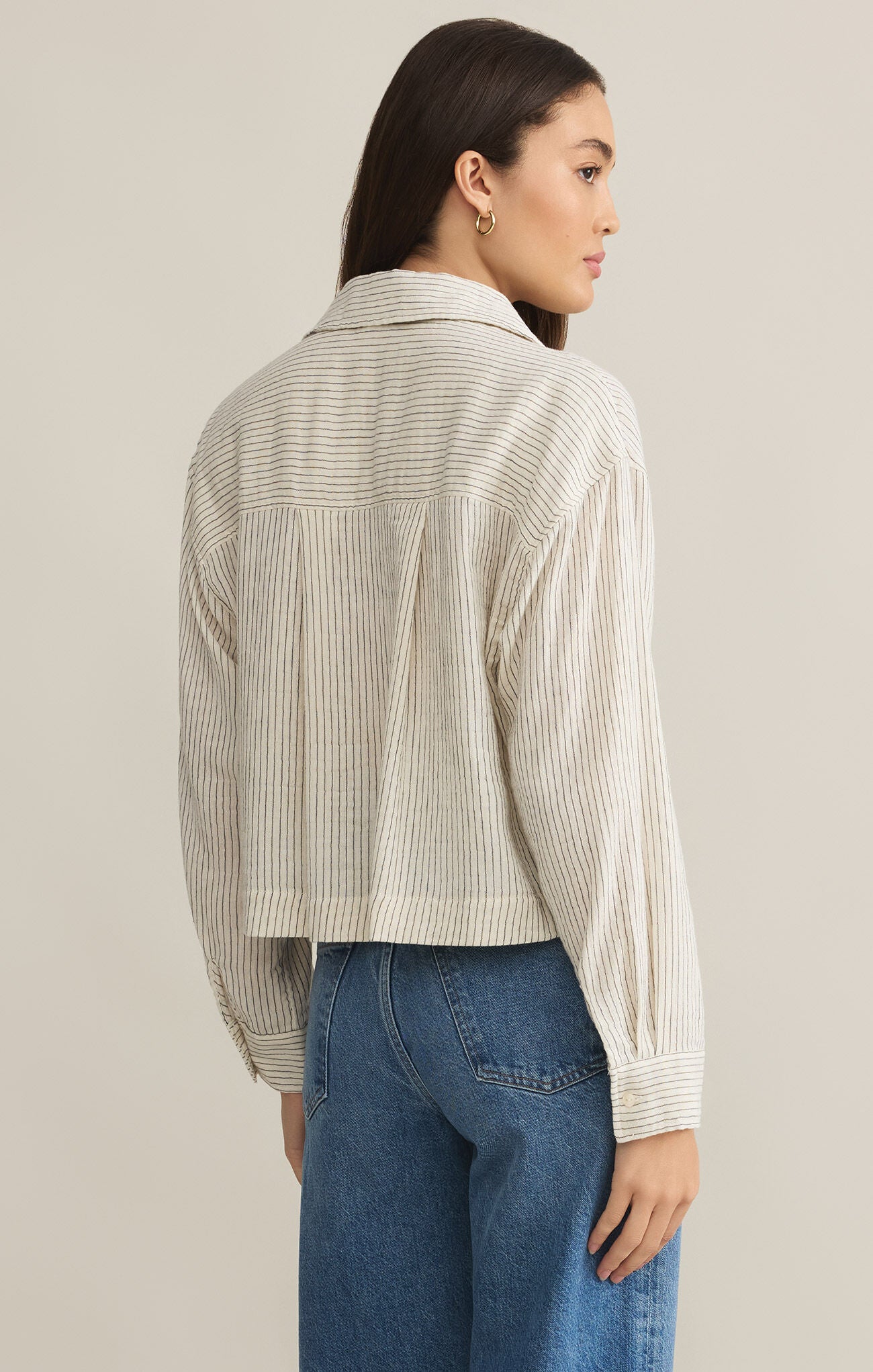 Del Mar Striped Blouse