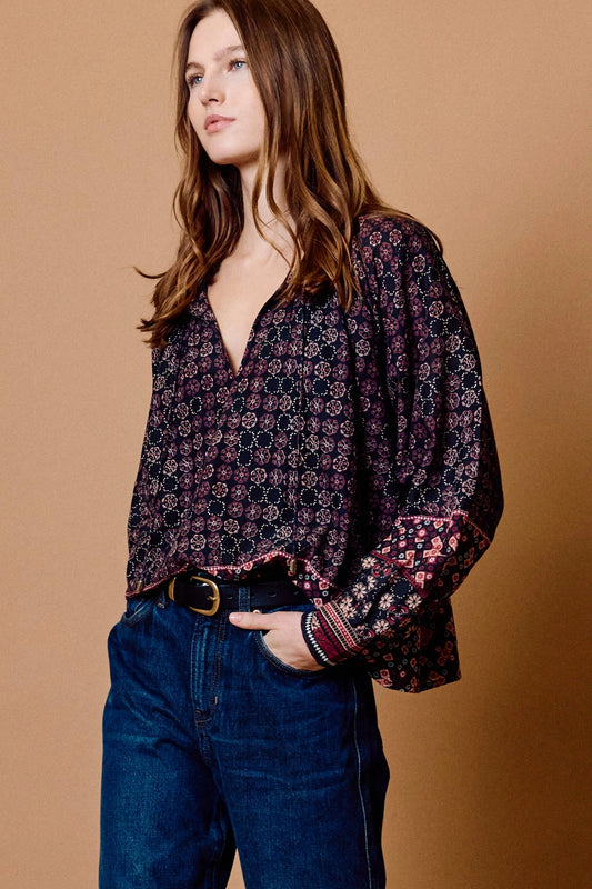 Sonya Top |Rose Tan|