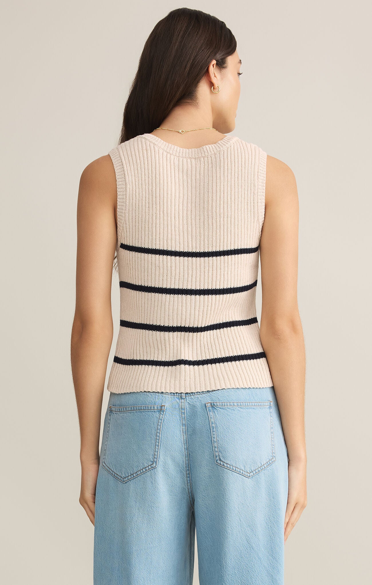 Sycamore Striped Sweater Vest