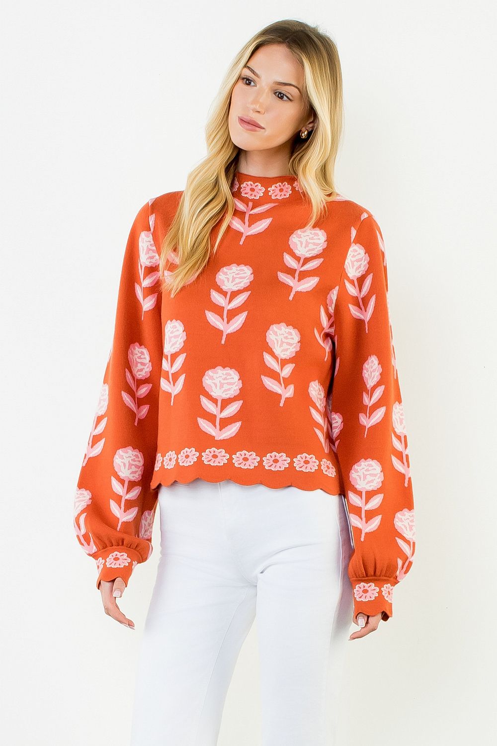 Ivey Mockneck Sweater