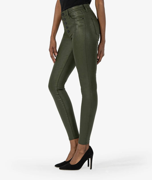 Mia High Rise Skinny |Olive|