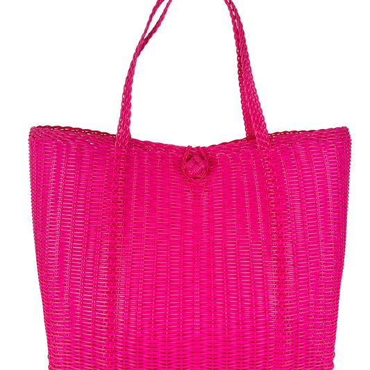 Medium Tote |Hot Pink|