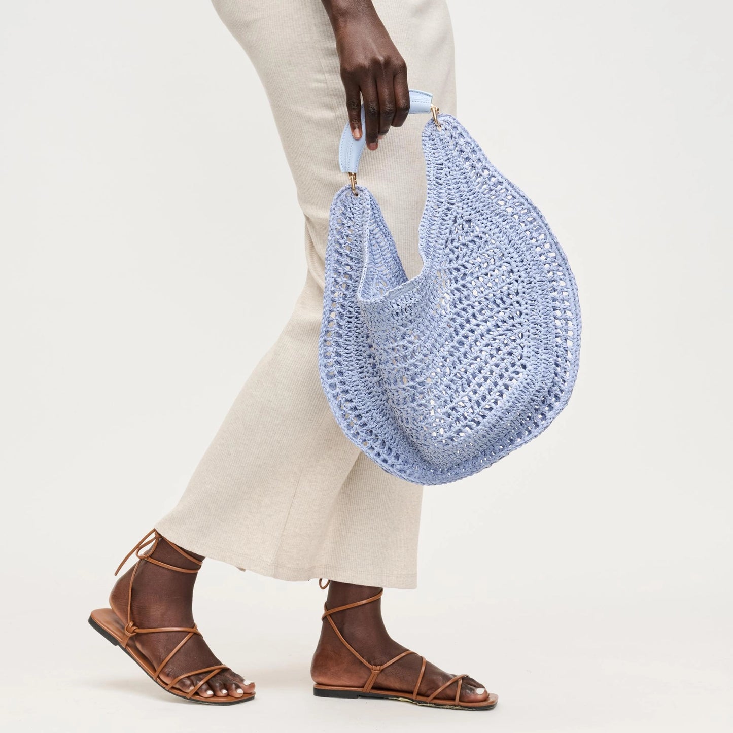 Camden Hobo--Ice Blue