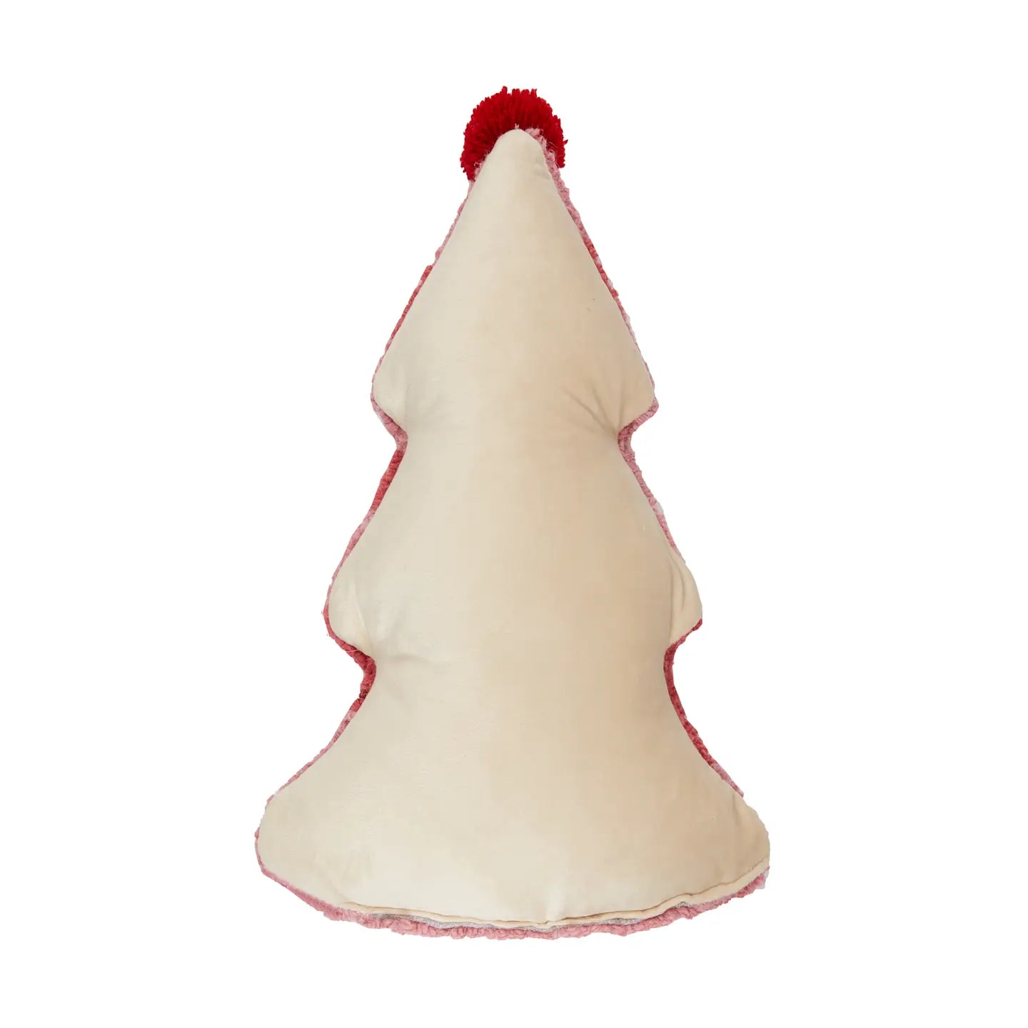 Pink Christmas Tree Hook Pillow