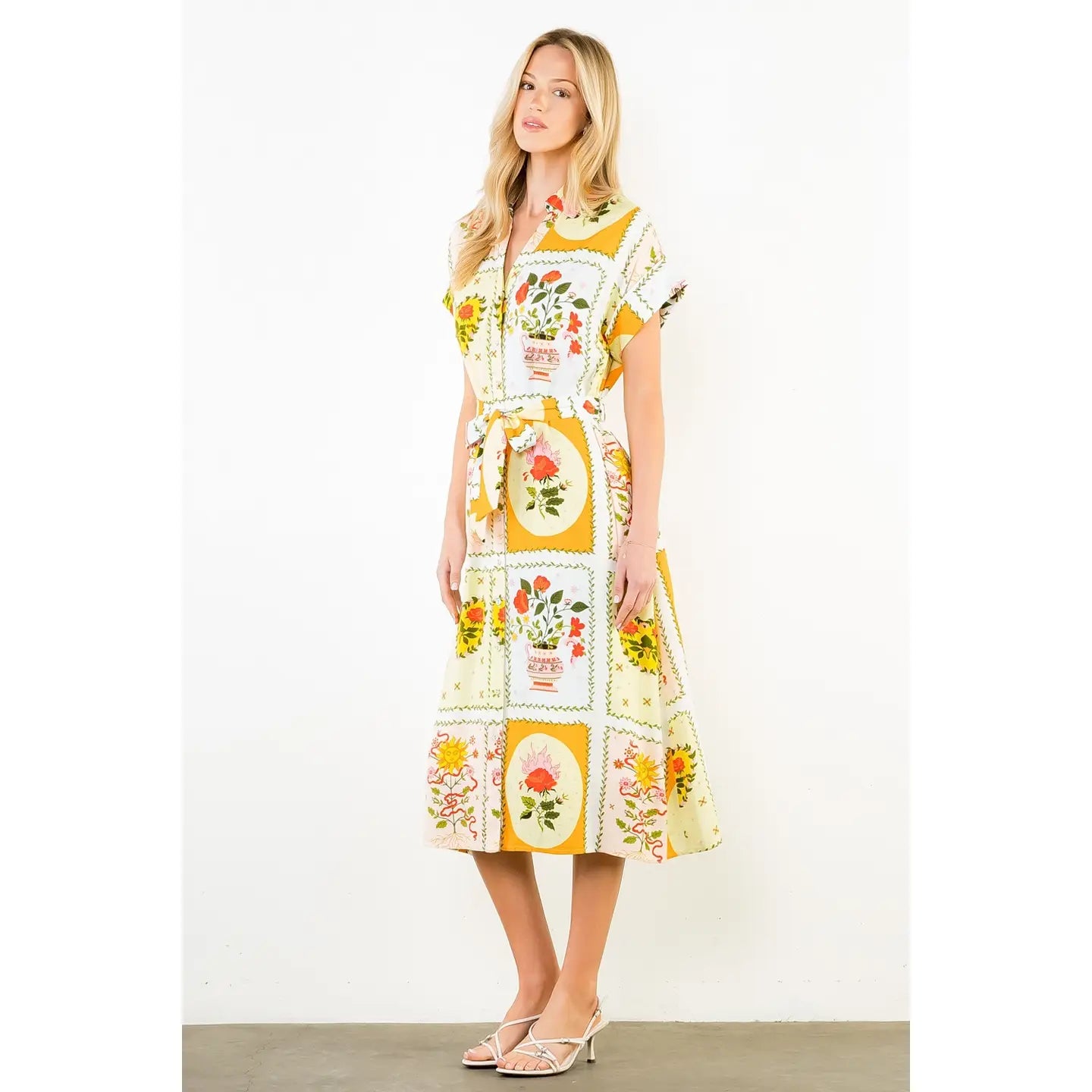 Garden Party Midi Dress