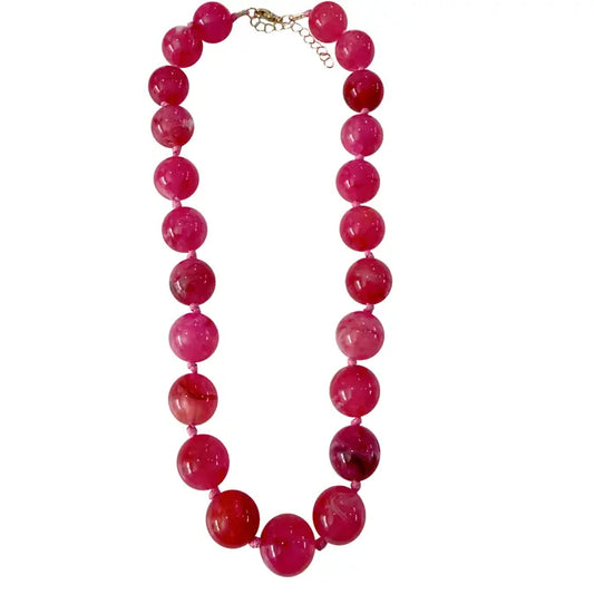 Mabry Chunky Beaded Necklace