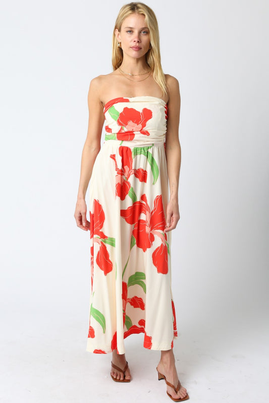 Terry Floral Dress